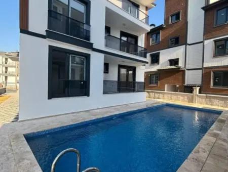 Guten Morgen Immobilien 2 1 Wohnung Mit Pool Zum Verkauf In Dalaman Söğütlüyurt