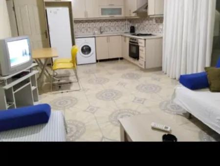 Spacious 2 1 Apartment For Sale In Ortaca Karaburun With Furnished Elevator