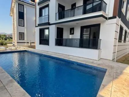 Good Morning Real Estate 2 1 Apartment With Pool For Sale In Dalaman Söğütlüyurt